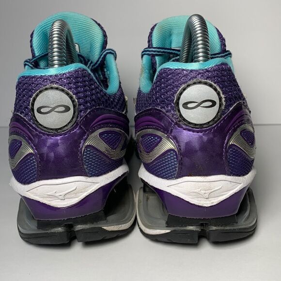 Mizuno Women's Wave Viper Mullberry/blue Size 8 - Picture 4 of 8